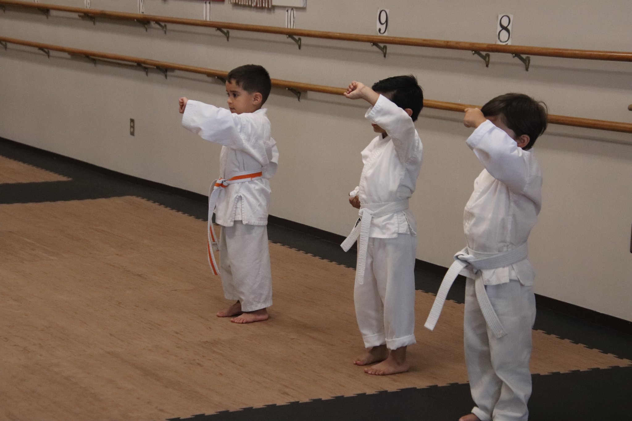 Students at rank test